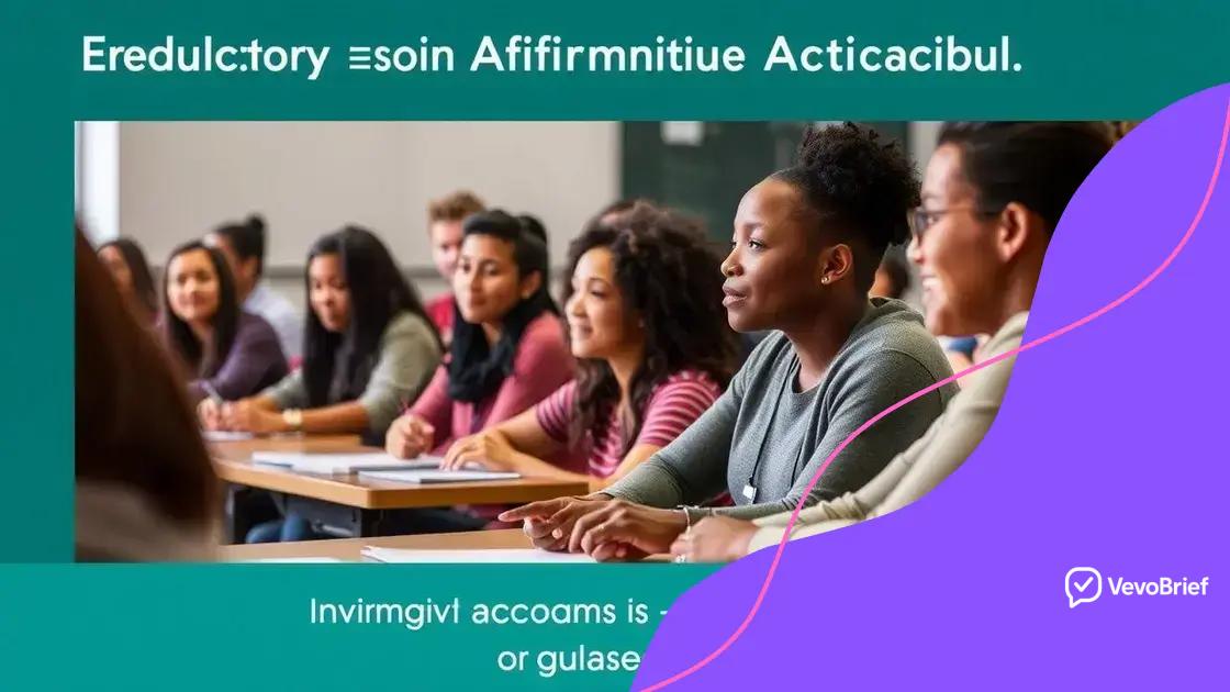Impacts on higher education