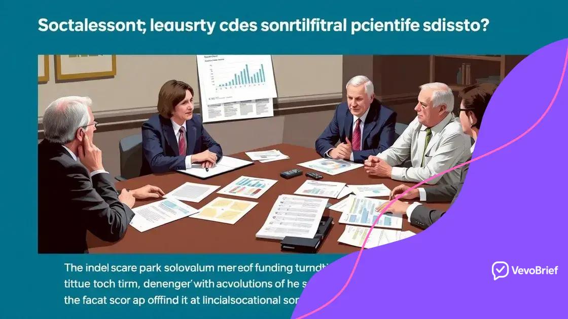 Exploring potential solutions to funding issues