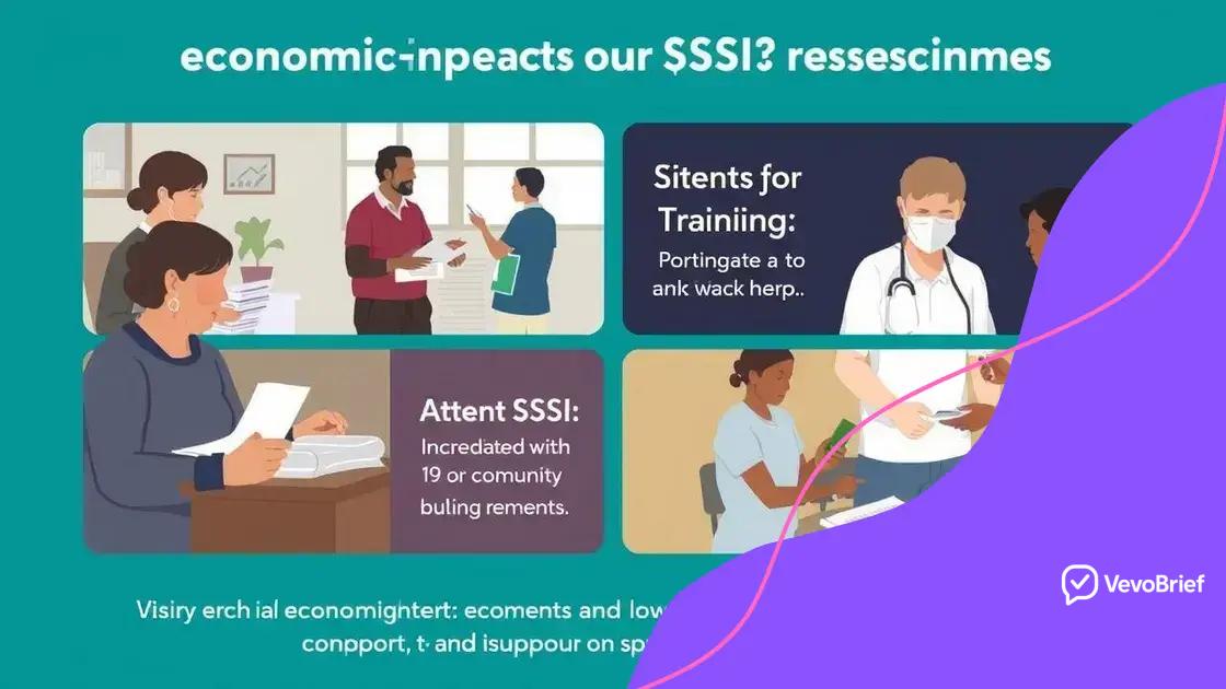 Economic impacts on recipients over time