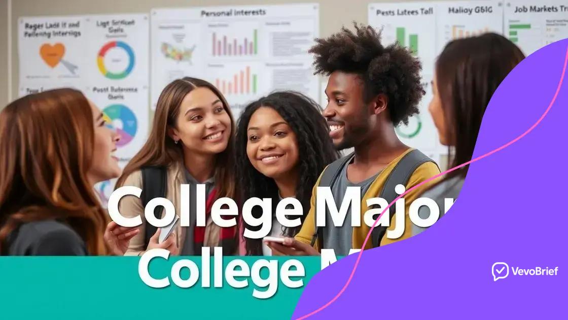 Factors influencing major selection