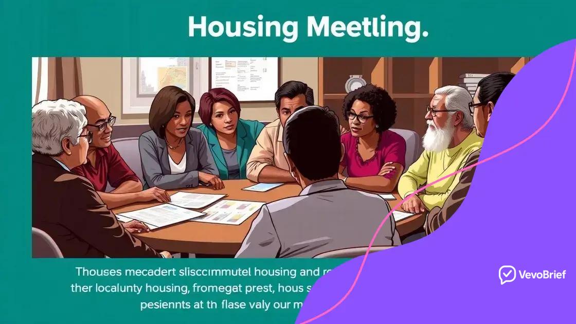 How to get involved in local housing votes
