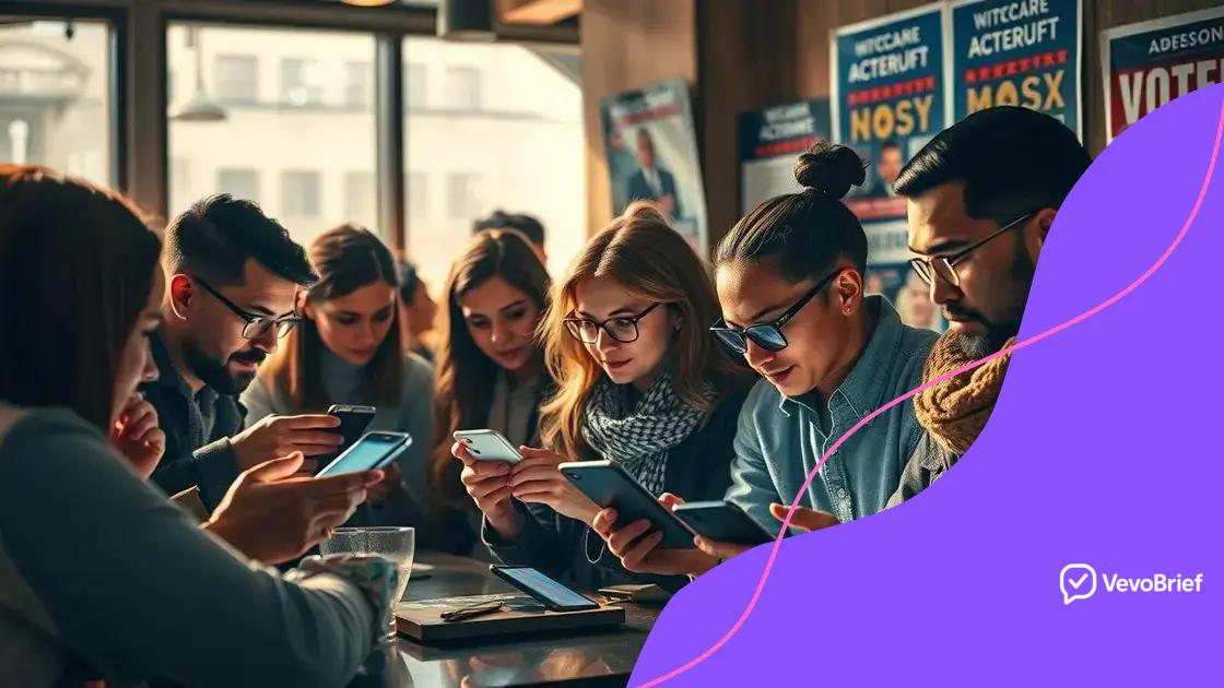 Impact of social media on voter behavior