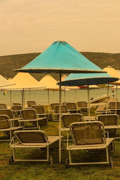 A campsite at a music festival. Tents are set up with camping chairs and festival-goers relaxing and socializing. The image conveys the sense of community and camaraderie that's often part of the festival experience, showing people sharing food and drinks, playing music, and enjoying the outdoors.