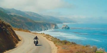 The Thrill of the Open Road: Motorcycle Touring Across the US - Cover Image